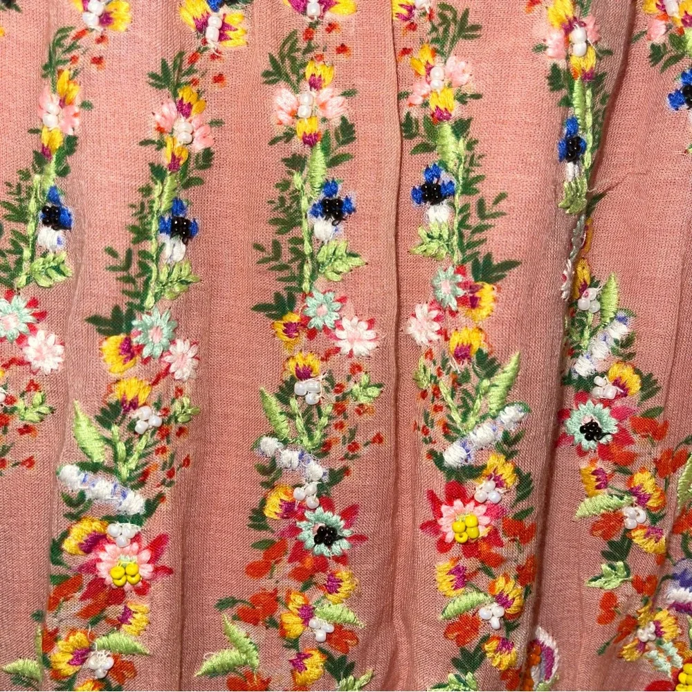 Vineet Bahl Atacama Maxi Anthropologie Dress Womens Size 16 - Picture 5 of 15